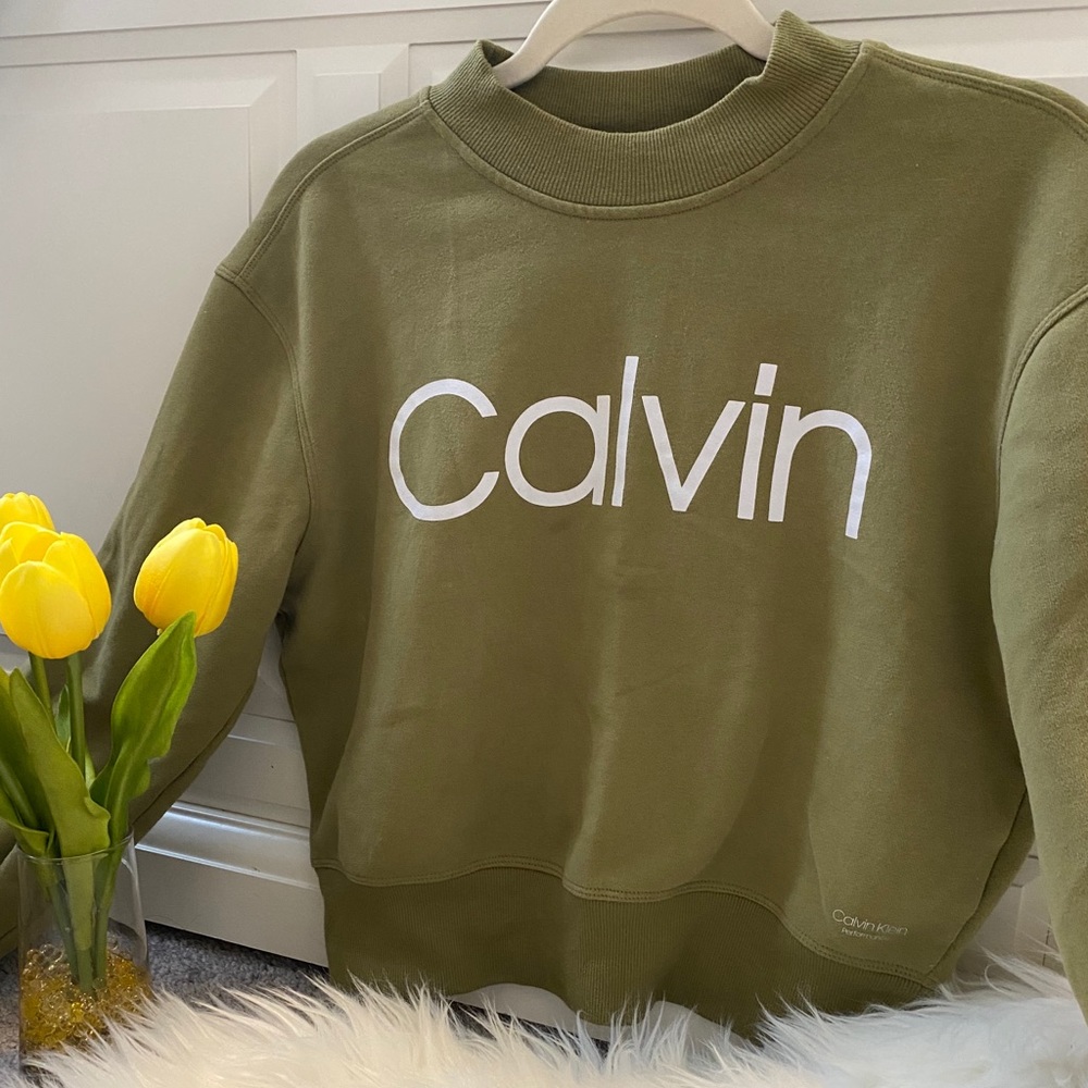 Green sweater - Calvin Klein Performance